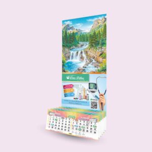 CAT:09 - 25 Calendarios de Varilla Marca LEN Mod: C Tamaño Grande Personalizados a Color. No incluye envío