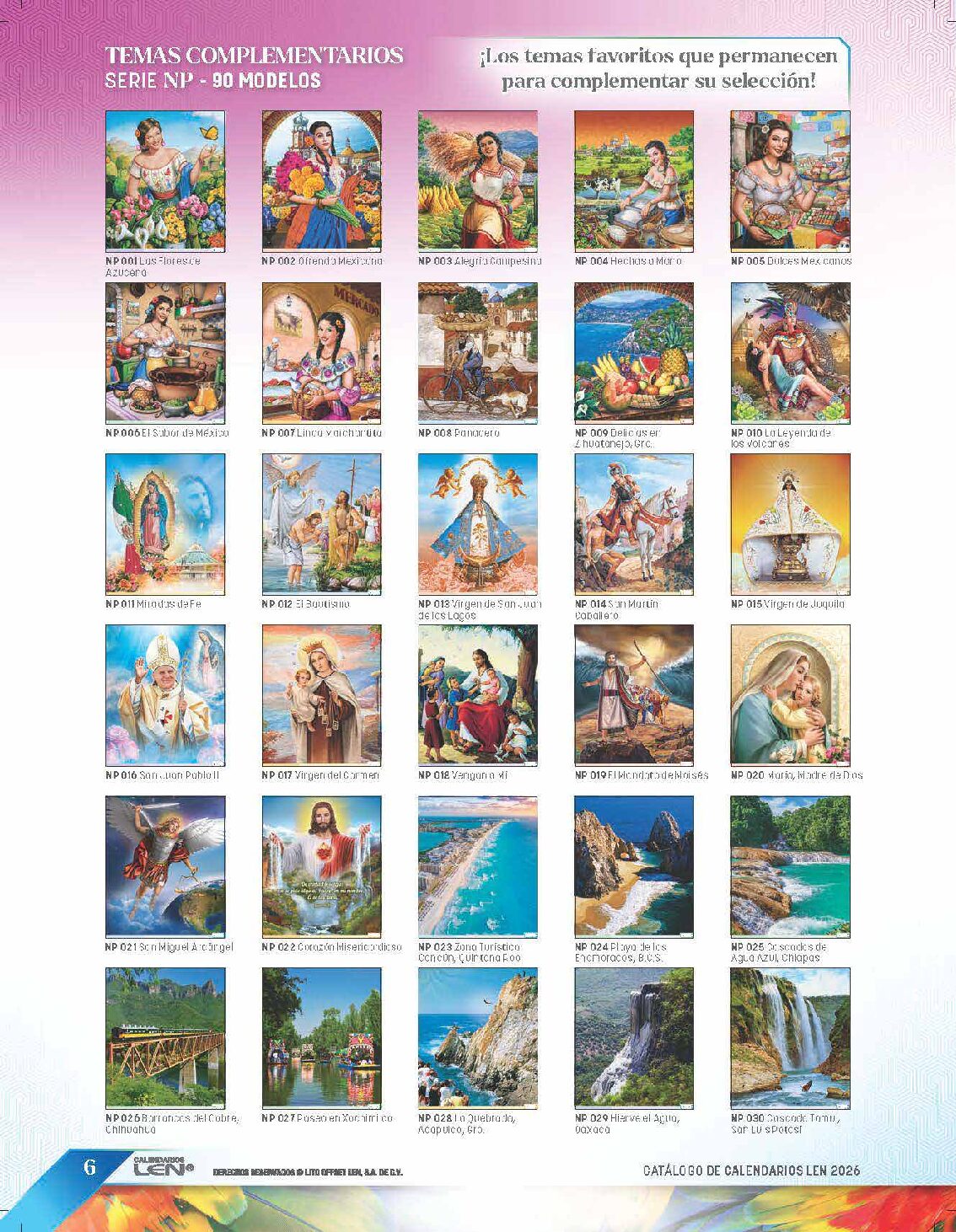 CAT:08 - Catalogo de 135 Cromos Para Modelo N NP - Mediano